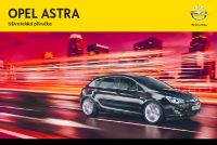 Opel Astra J navod k obsluze CZ 2012-1